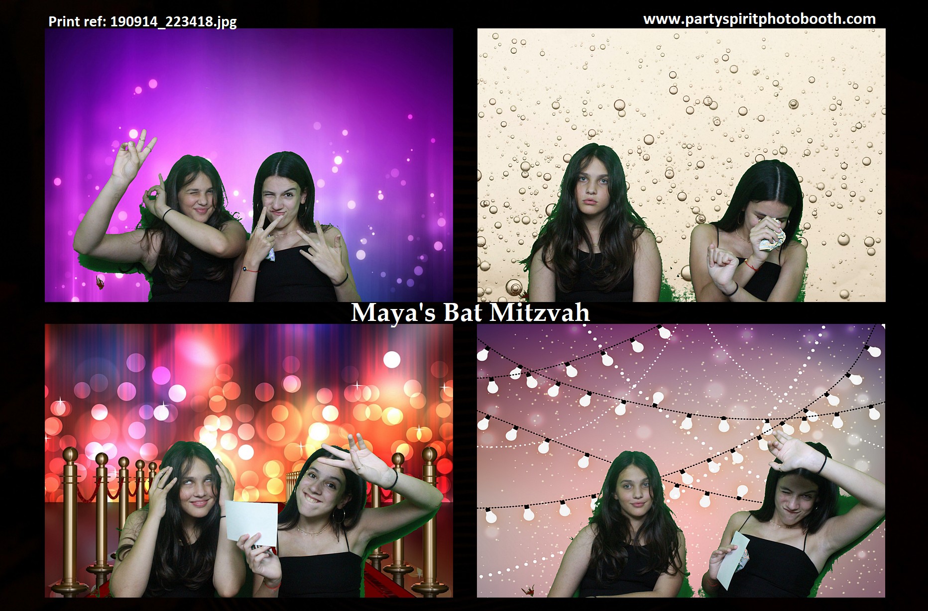 Maya's Bat Mitzvah | View more photos from the event at gallery.partyspiritphotobooth.com/u/PartySpiritPhotoBooth/Mayas-Bat-Mitzvah
